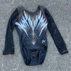 GK elite leotard competition gymnastics adult small